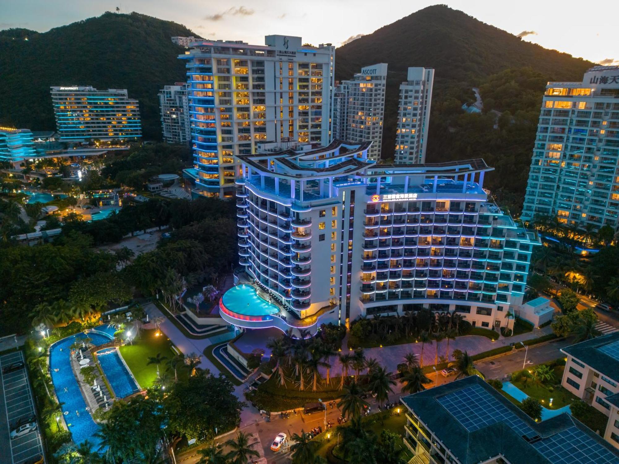 Sanya Junji Seaview Hotel Exteriör bild